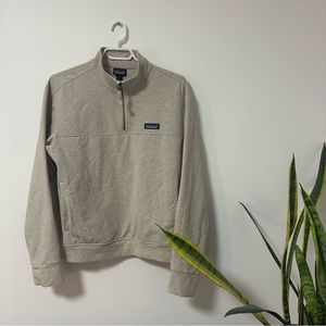 Patagonia Ahnya Fleece Pullover Dyno White Medium
